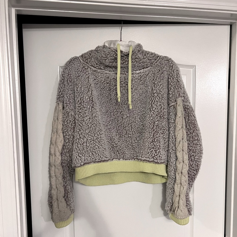 Free People Fuzzy Pullover!